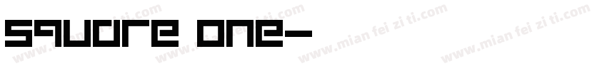 square one字体转换
